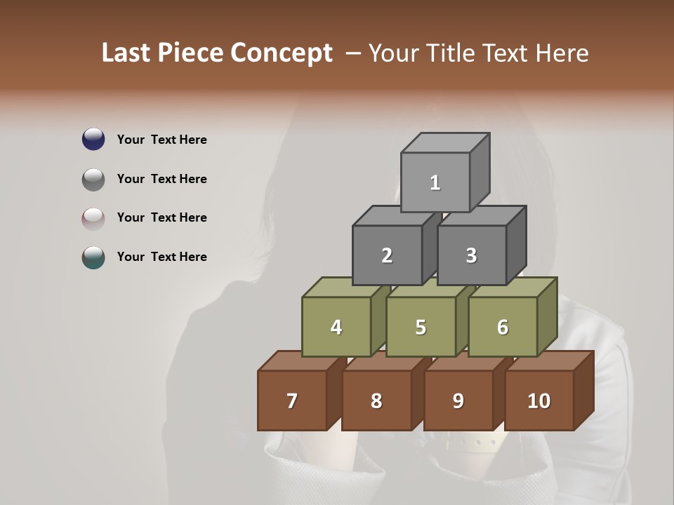 A Woman Covering Her Face With Her Hands PowerPoint Template