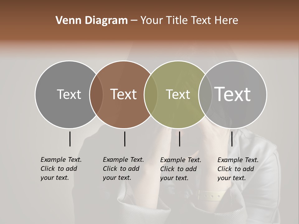 A Woman Covering Her Face With Her Hands PowerPoint Template