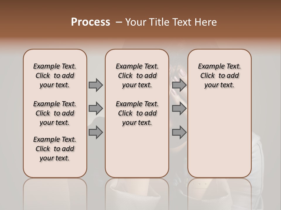 A Woman Covering Her Face With Her Hands PowerPoint Template