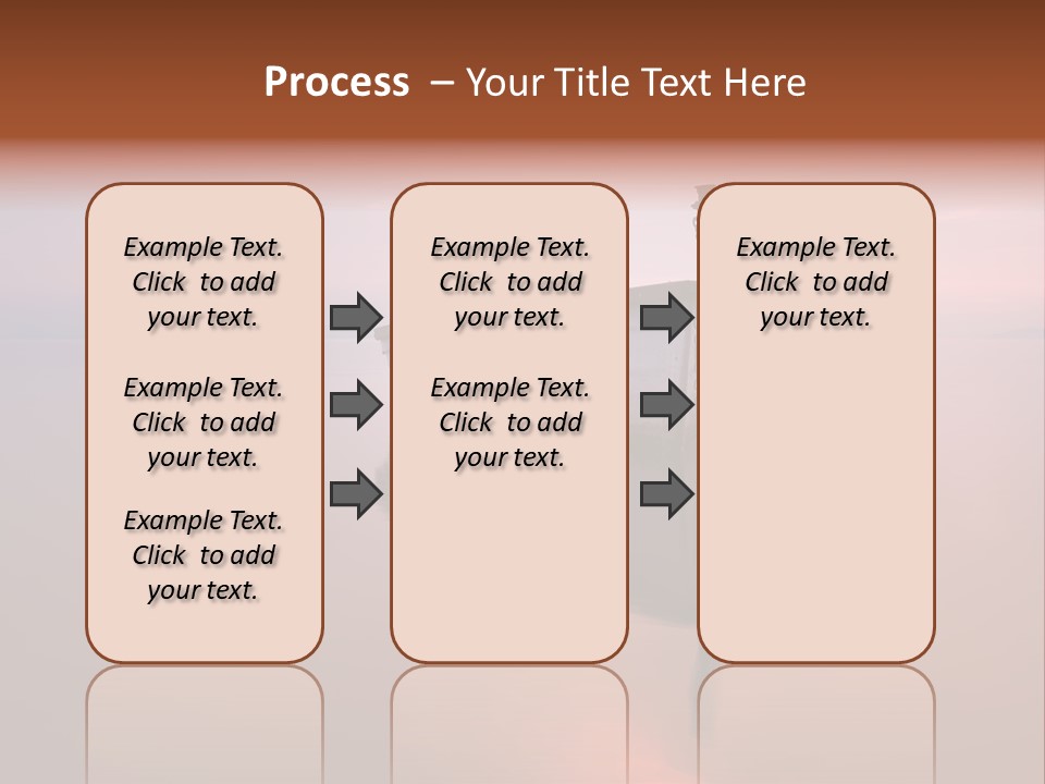 A Boat Is Sitting In The Water On A Calm Day PowerPoint Template