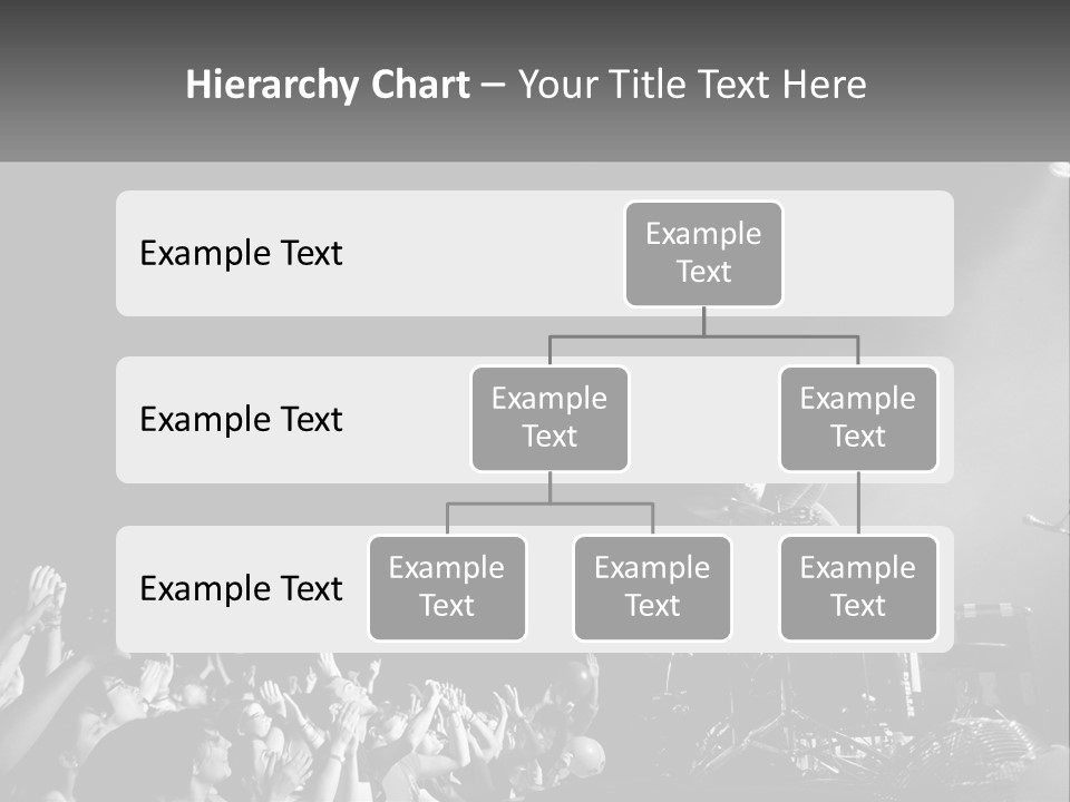A Man On Top Of A Drum Set In Front Of A Crowd PowerPoint Template