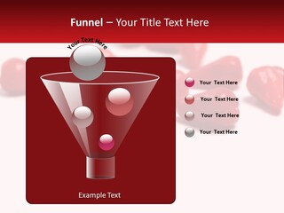 A Group Of Red Peppers On A White Surface PowerPoint Template