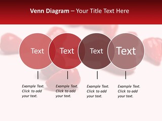 A Group Of Red Peppers On A White Surface PowerPoint Template