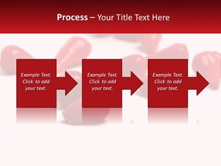 A Group Of Red Peppers On A White Surface PowerPoint Template