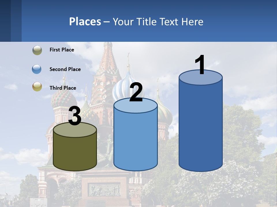 A Picture Of A Church With A Blue Sky In The Background PowerPoint Template