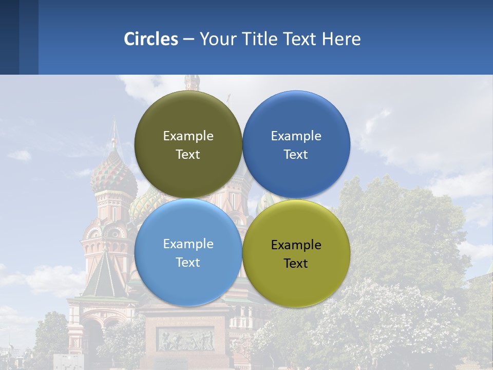 A Picture Of A Church With A Blue Sky In The Background PowerPoint Template