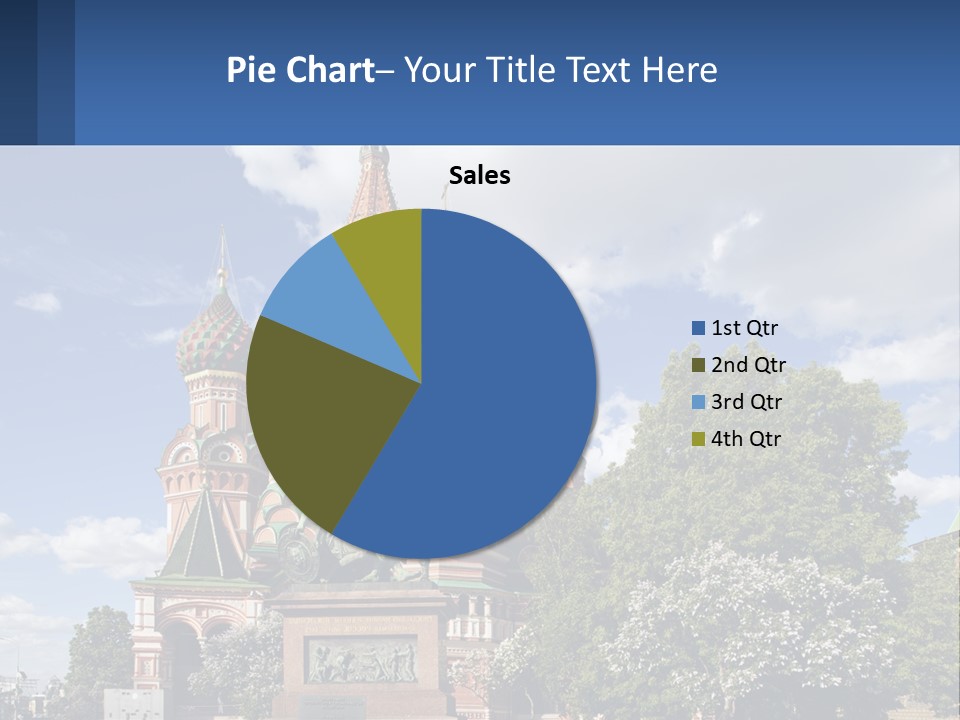 A Picture Of A Church With A Blue Sky In The Background PowerPoint Template