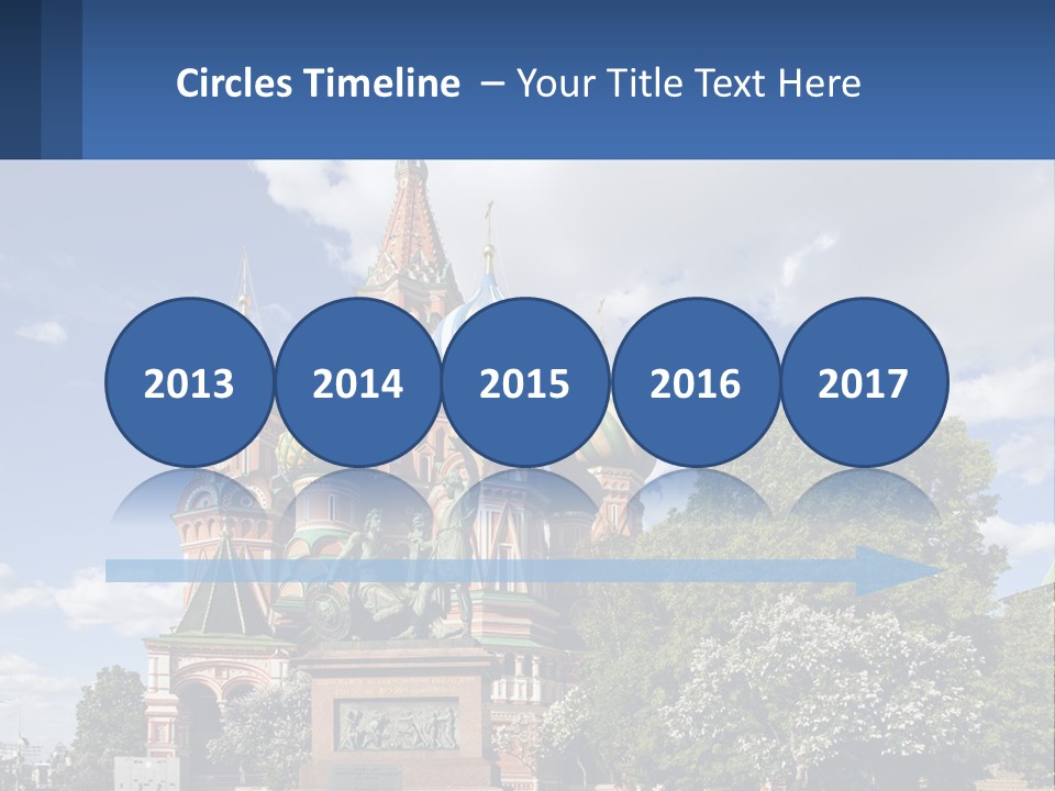 A Picture Of A Church With A Blue Sky In The Background PowerPoint Template