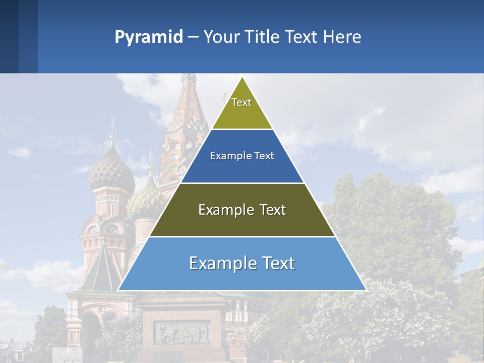 A Picture Of A Church With A Blue Sky In The Background PowerPoint Template