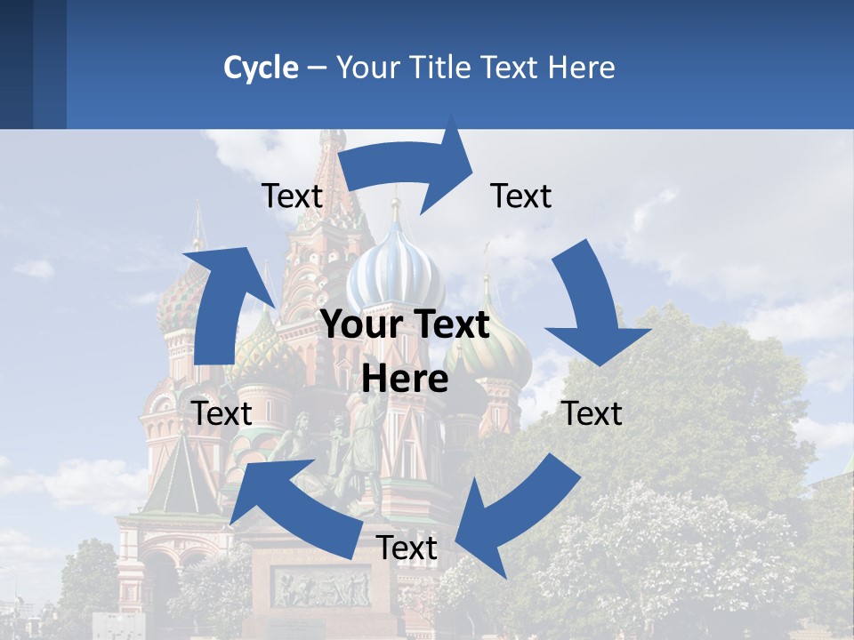 A Picture Of A Church With A Blue Sky In The Background PowerPoint Template