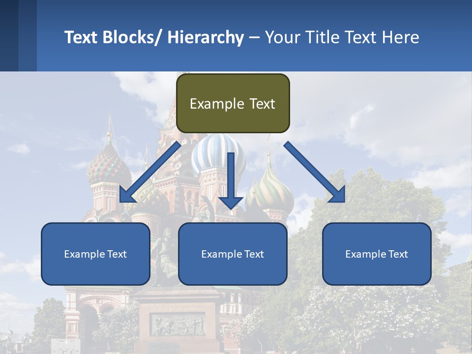 A Picture Of A Church With A Blue Sky In The Background PowerPoint Template