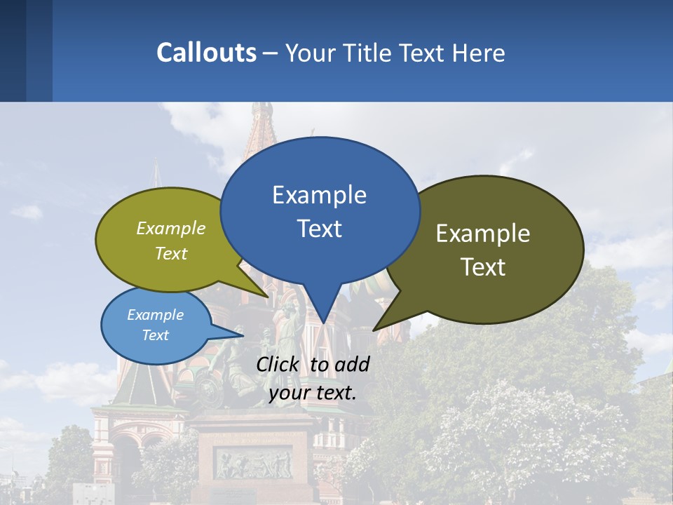 A Picture Of A Church With A Blue Sky In The Background PowerPoint Template