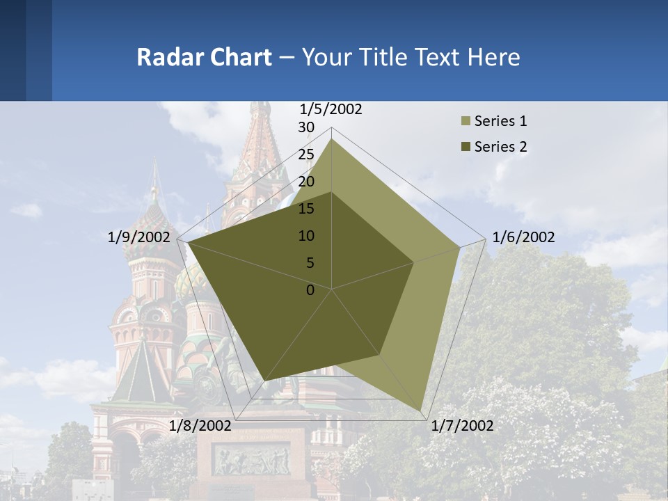 A Picture Of A Church With A Blue Sky In The Background PowerPoint Template