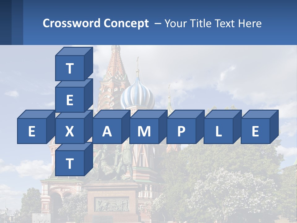 A Picture Of A Church With A Blue Sky In The Background PowerPoint Template