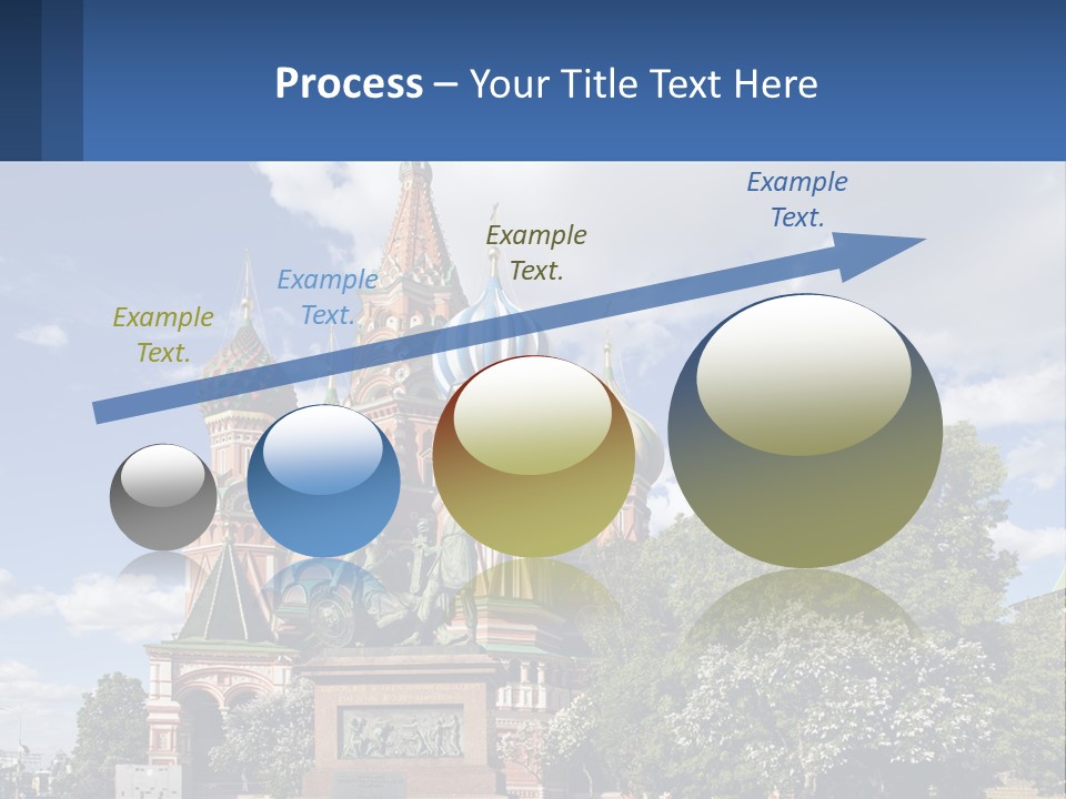 A Picture Of A Church With A Blue Sky In The Background PowerPoint Template