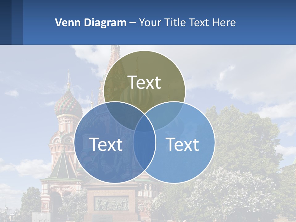 A Picture Of A Church With A Blue Sky In The Background PowerPoint Template