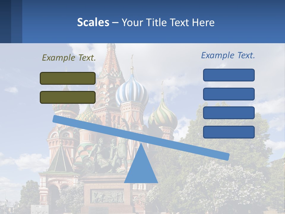 A Picture Of A Church With A Blue Sky In The Background PowerPoint Template