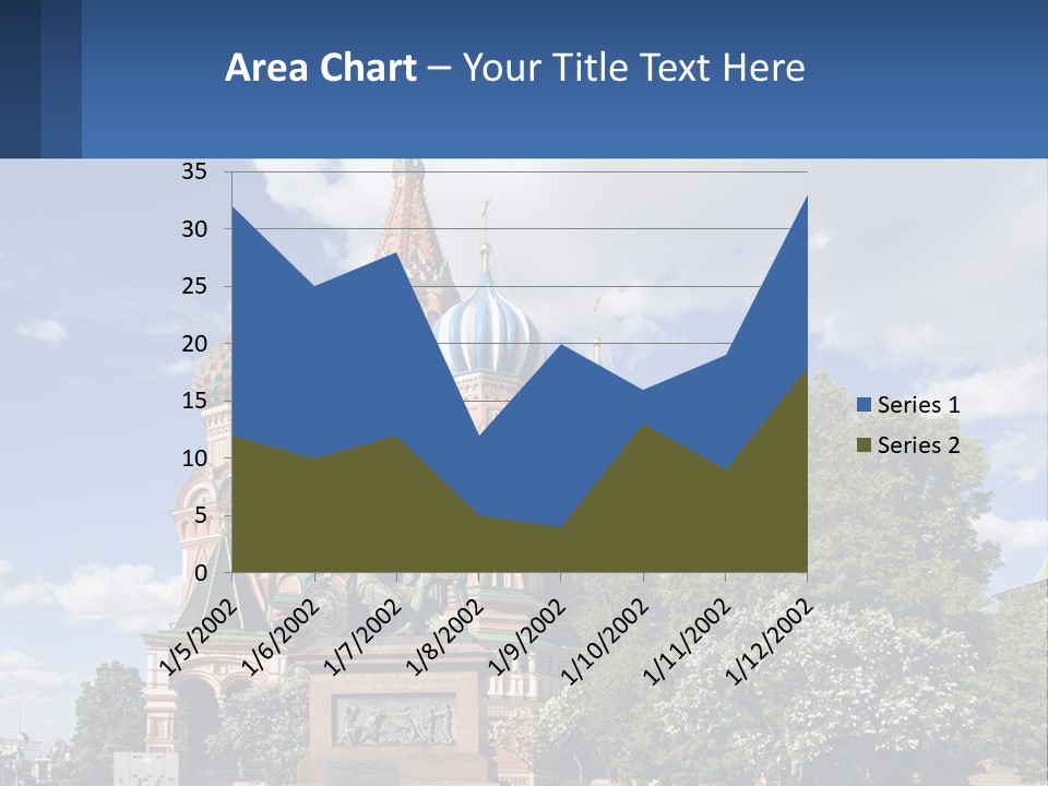 A Picture Of A Church With A Blue Sky In The Background PowerPoint Template