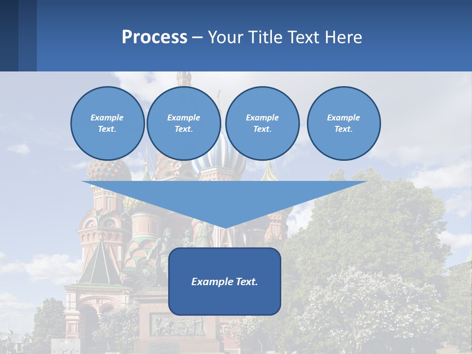 A Picture Of A Church With A Blue Sky In The Background PowerPoint Template