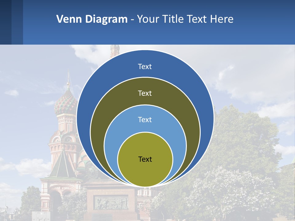 A Picture Of A Church With A Blue Sky In The Background PowerPoint Template