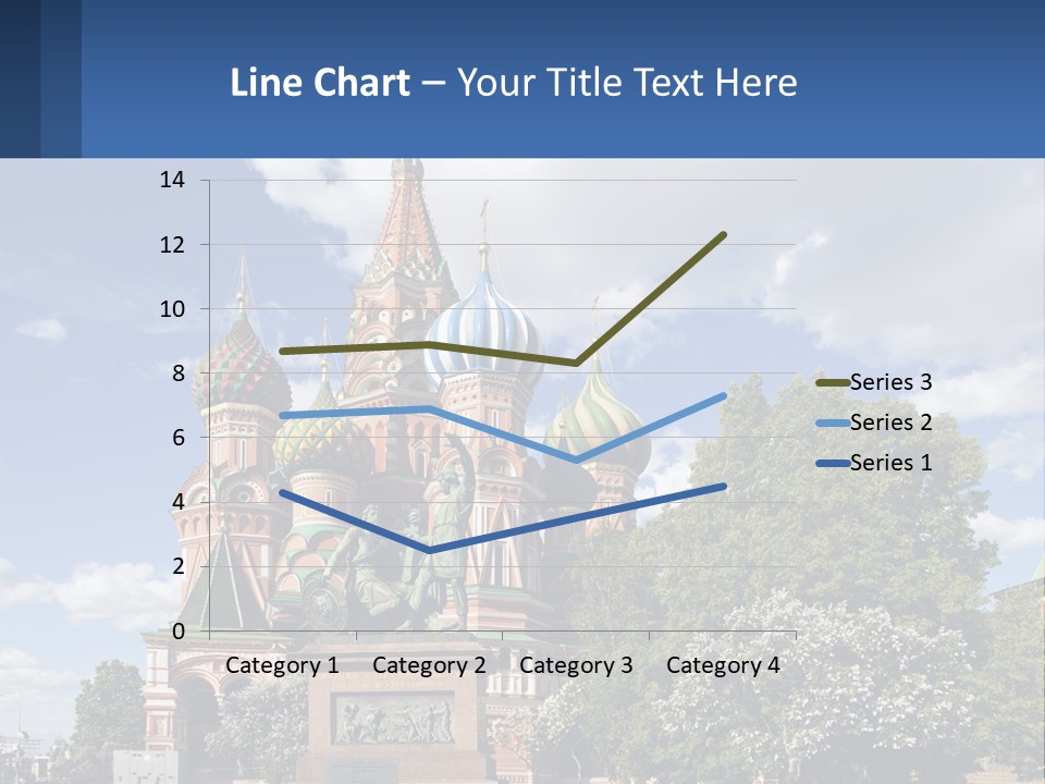 A Picture Of A Church With A Blue Sky In The Background PowerPoint Template