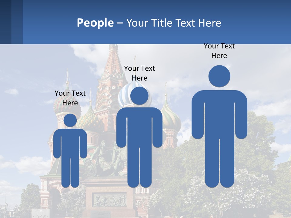 A Picture Of A Church With A Blue Sky In The Background PowerPoint Template