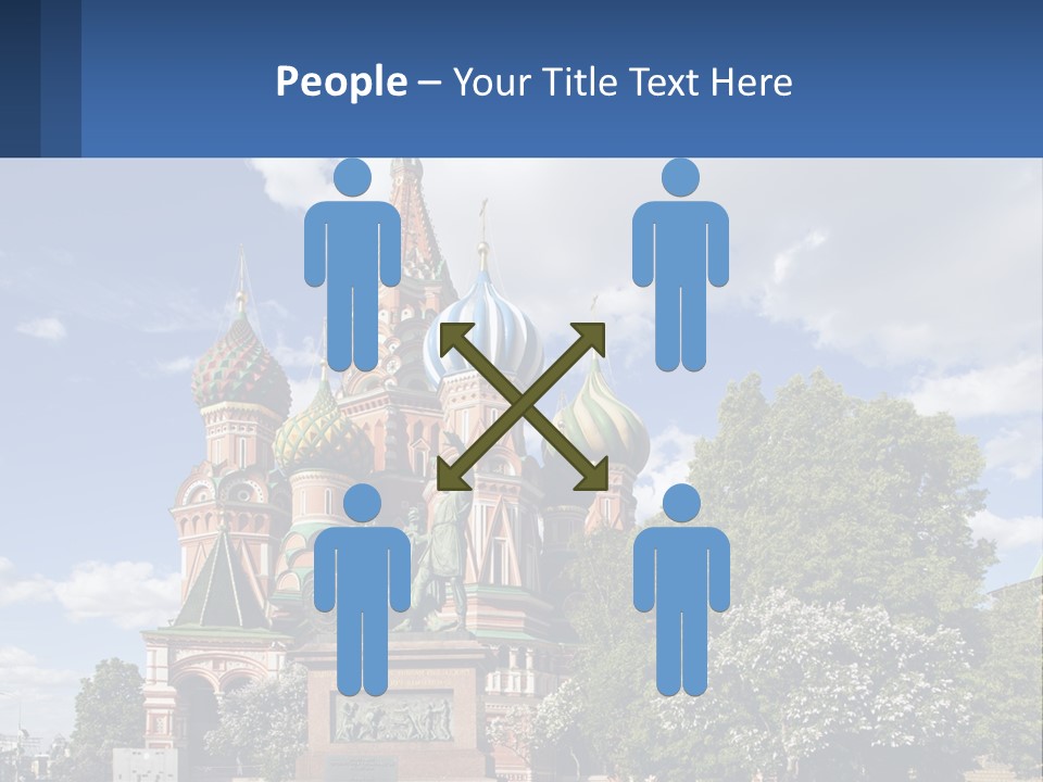 A Picture Of A Church With A Blue Sky In The Background PowerPoint Template