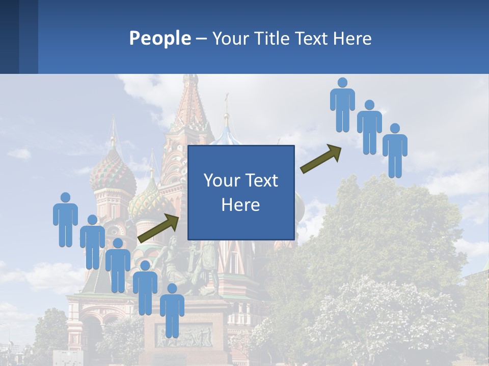 A Picture Of A Church With A Blue Sky In The Background PowerPoint Template