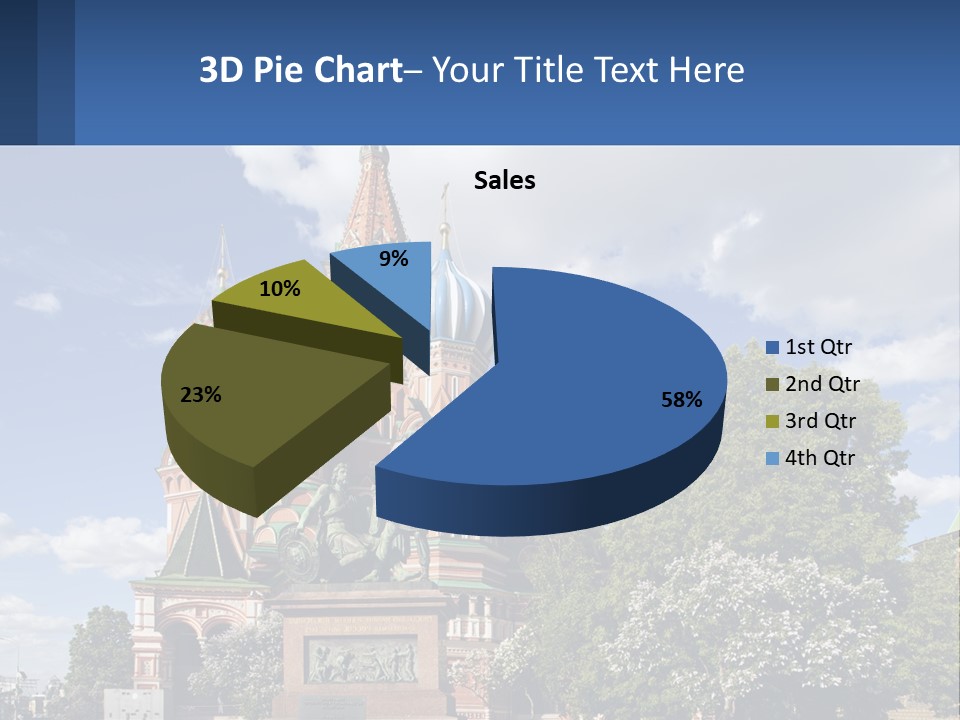 A Picture Of A Church With A Blue Sky In The Background PowerPoint Template
