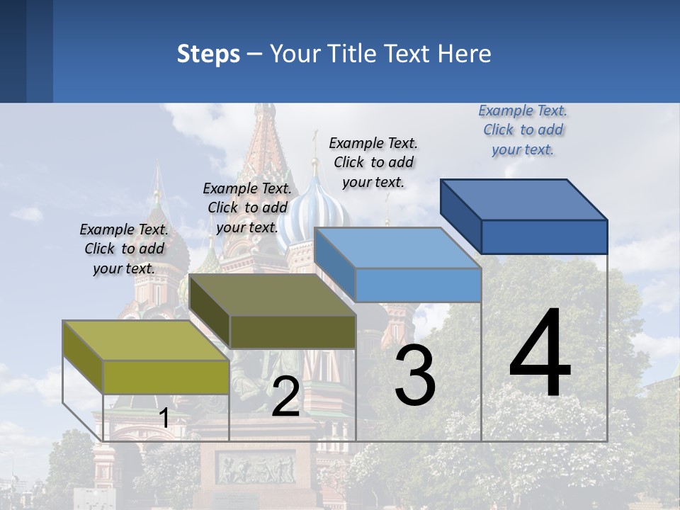 A Picture Of A Church With A Blue Sky In The Background PowerPoint Template