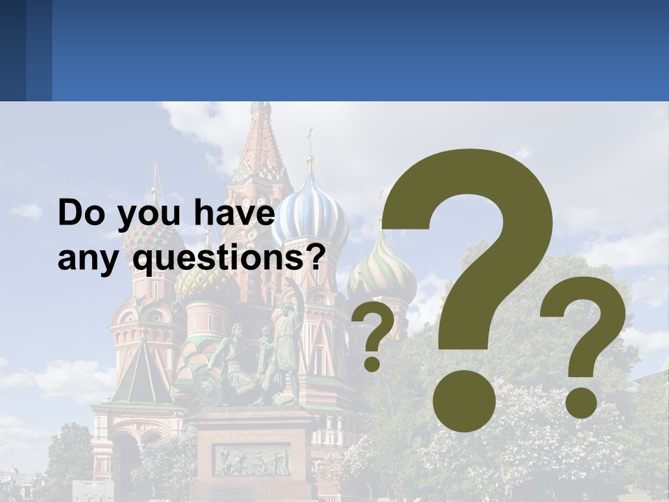 A Picture Of A Church With A Blue Sky In The Background PowerPoint Template