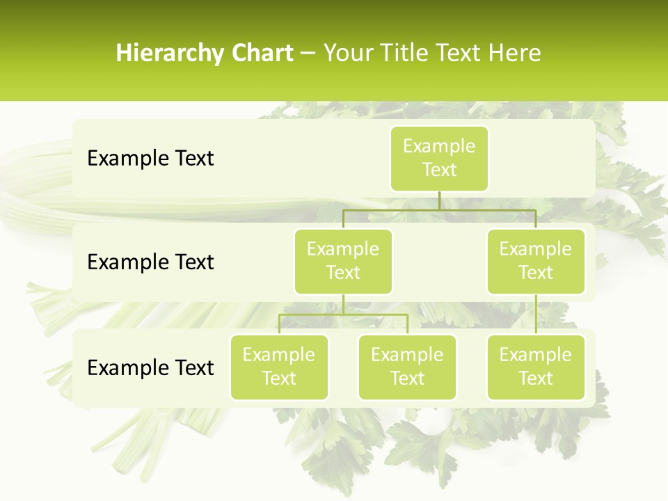 A Bunch Of Celery Sitting On Top Of A Table PowerPoint Template