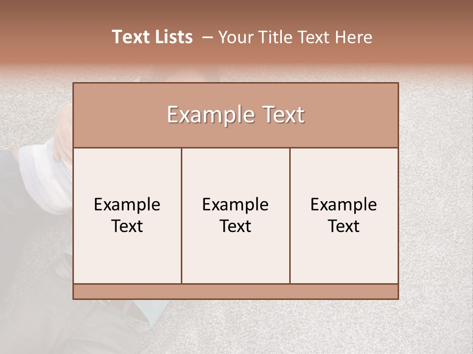 A Man And A Woman Laying On The Floor With Their Arms Around Each Other PowerPoint Template