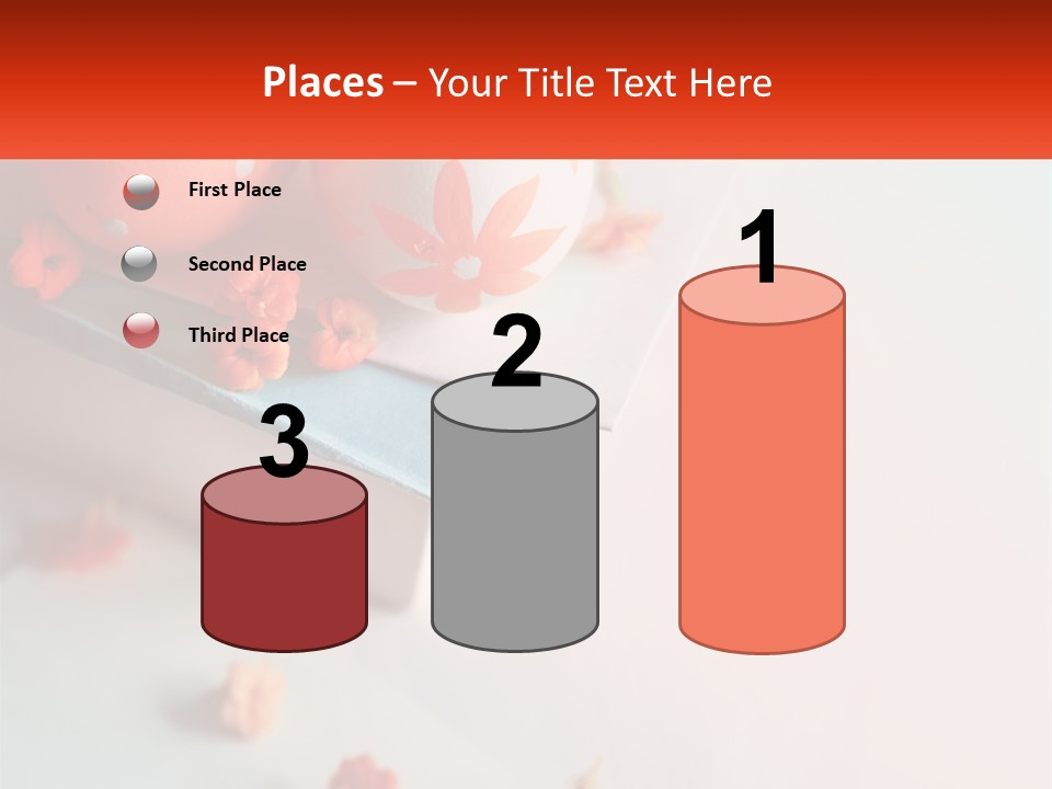 A Book With Two Eggs On Top Of It PowerPoint Template