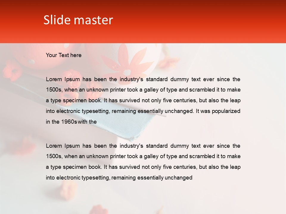 A Book With Two Eggs On Top Of It PowerPoint Template