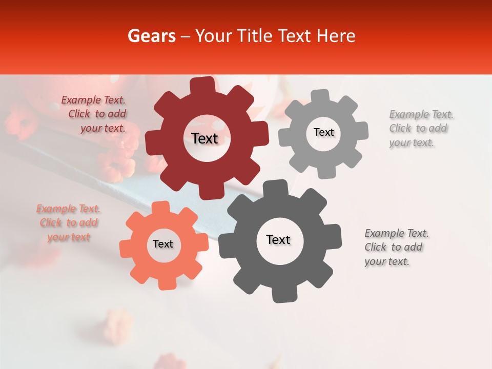A Book With Two Eggs On Top Of It PowerPoint Template