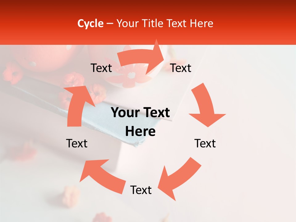 A Book With Two Eggs On Top Of It PowerPoint Template