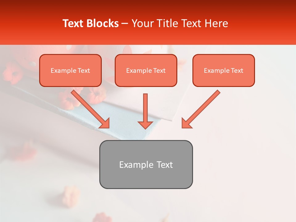 A Book With Two Eggs On Top Of It PowerPoint Template
