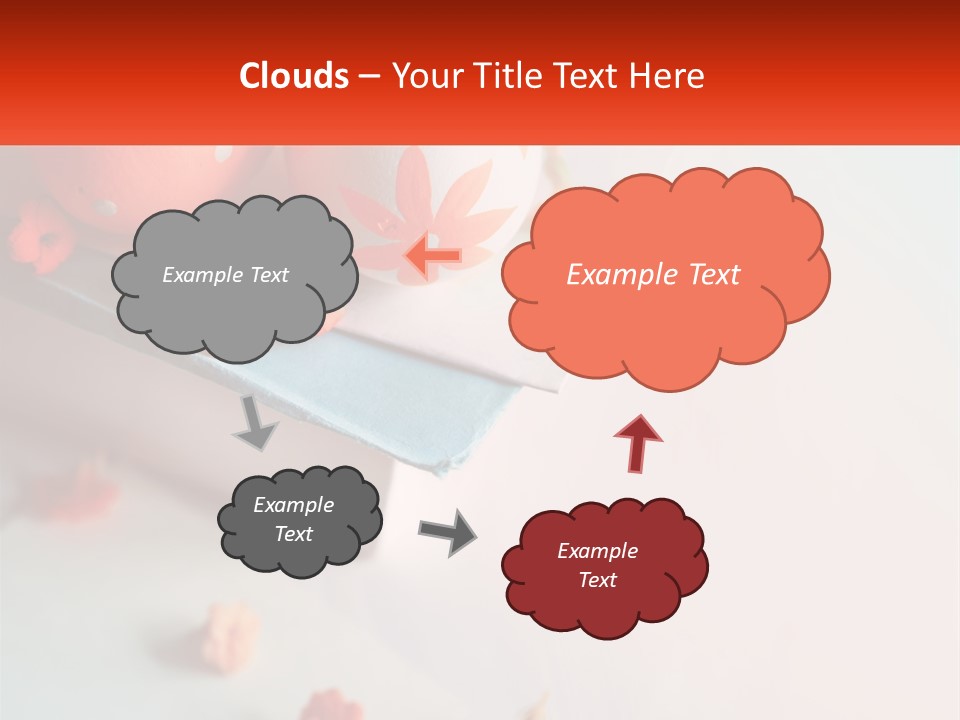 A Book With Two Eggs On Top Of It PowerPoint Template