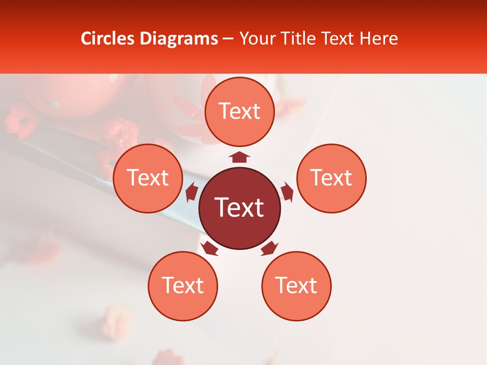 A Book With Two Eggs On Top Of It PowerPoint Template