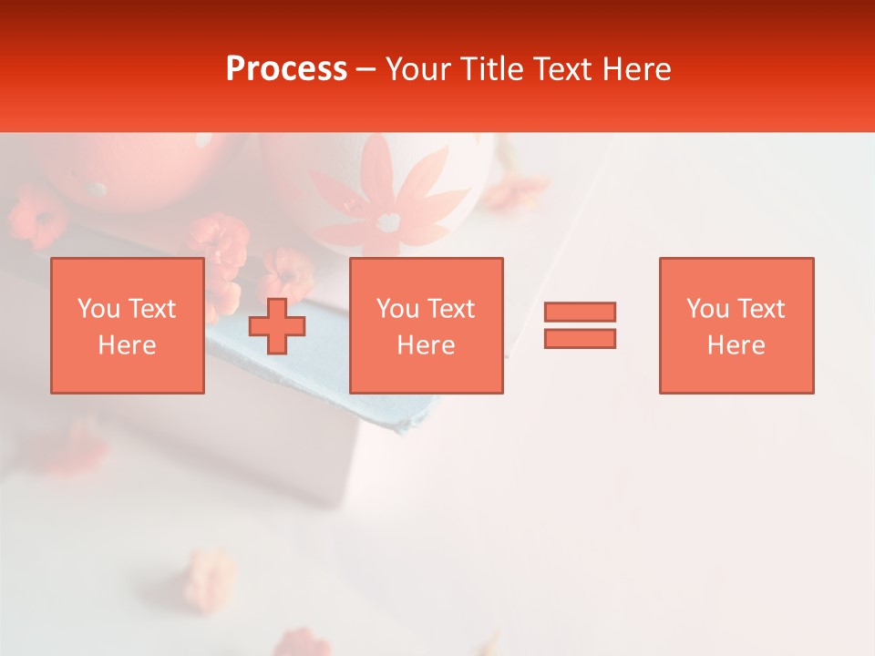 A Book With Two Eggs On Top Of It PowerPoint Template