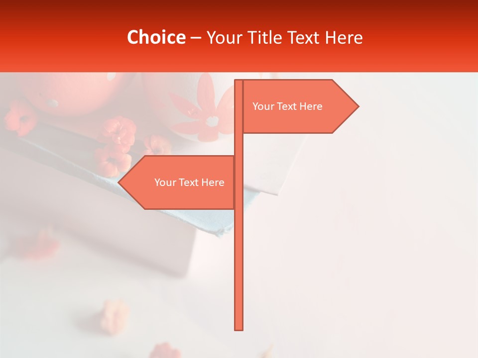 A Book With Two Eggs On Top Of It PowerPoint Template
