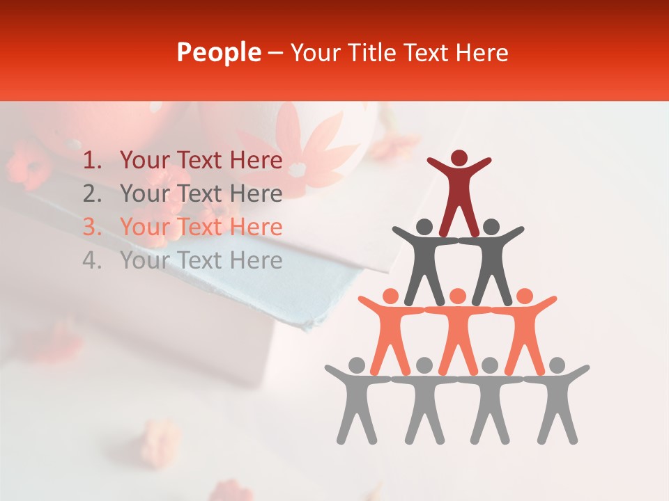 A Book With Two Eggs On Top Of It PowerPoint Template