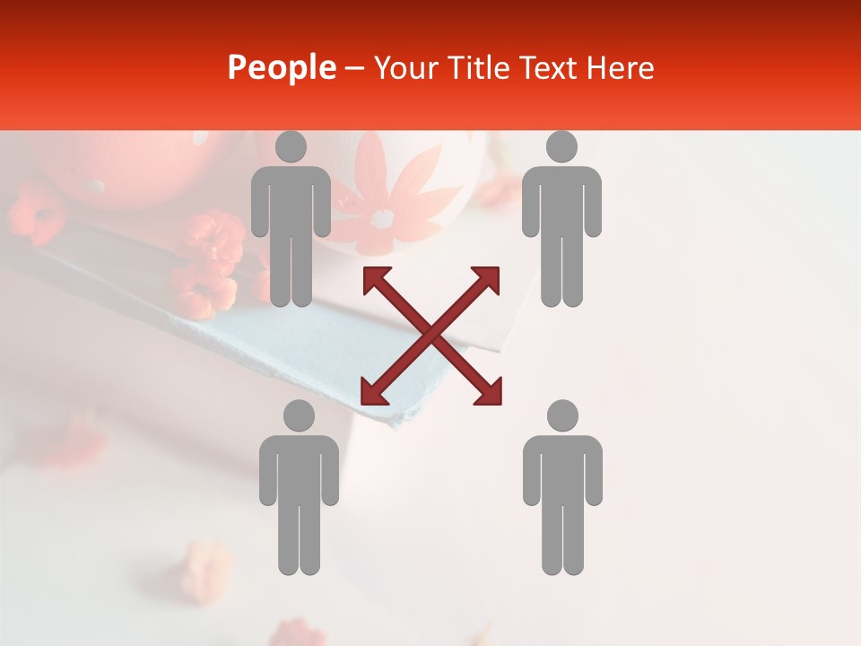 A Book With Two Eggs On Top Of It PowerPoint Template