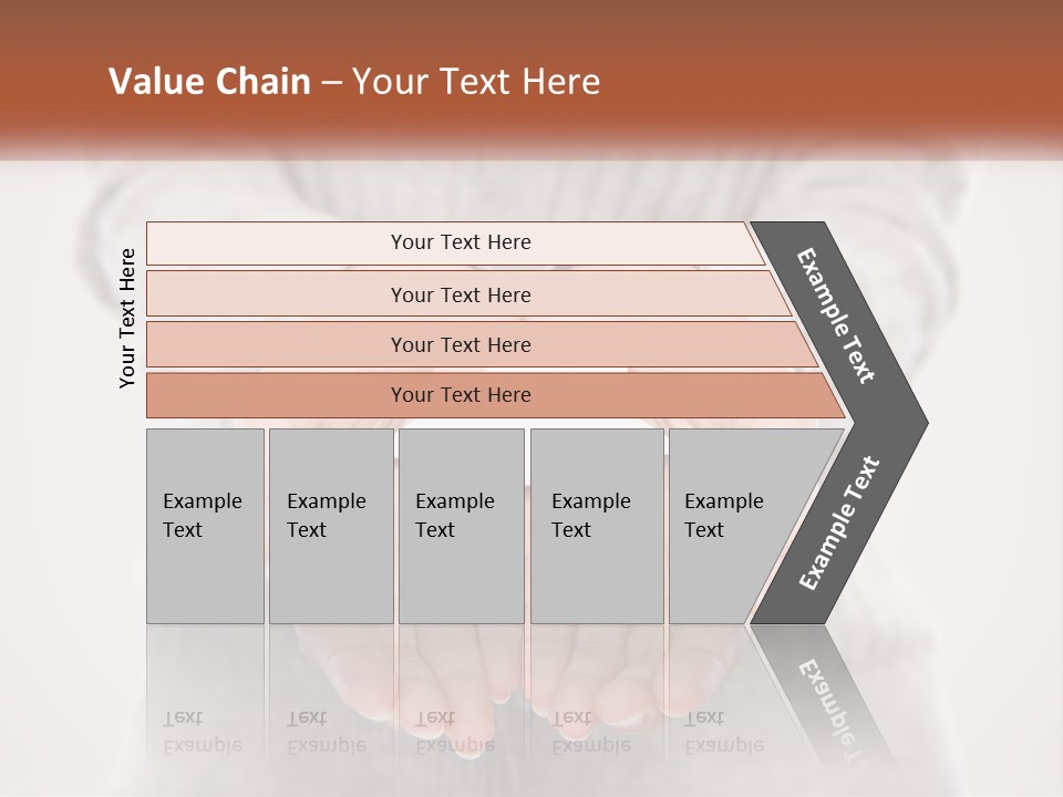 A Person Holding A Paper House In Their Hands PowerPoint Template