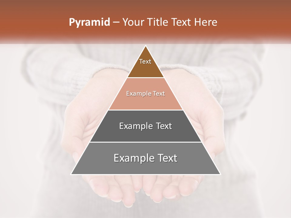 A Person Holding A Paper House In Their Hands PowerPoint Template