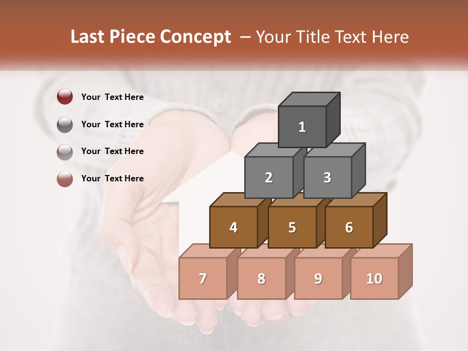 A Person Holding A Paper House In Their Hands PowerPoint Template