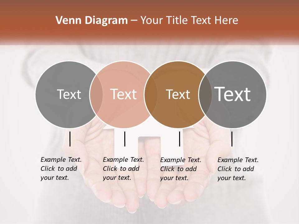 A Person Holding A Paper House In Their Hands PowerPoint Template