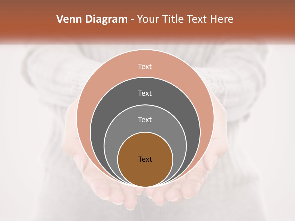 A Person Holding A Paper House In Their Hands PowerPoint Template