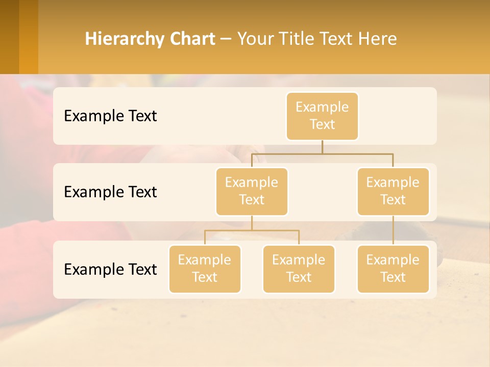 A Child Is Playing With A Cookie On A Table PowerPoint Template